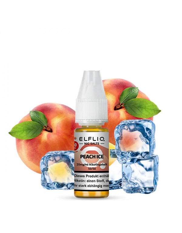 Elfbar Elfliq - Peach Ice - Nikotinsalz 20mg/ml