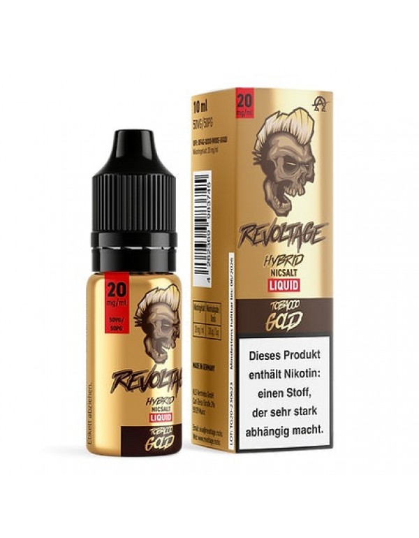 Revoltage - Tobacco Gold - Nikotinsalz 20mg/ml