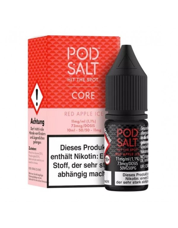Pod Salt - Red Apple Ice - Nikotinsalz - 11mg/ml