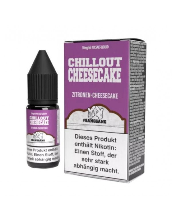 GangGang - Chillout Cheesecake - Nikotinsalz 10mg/...