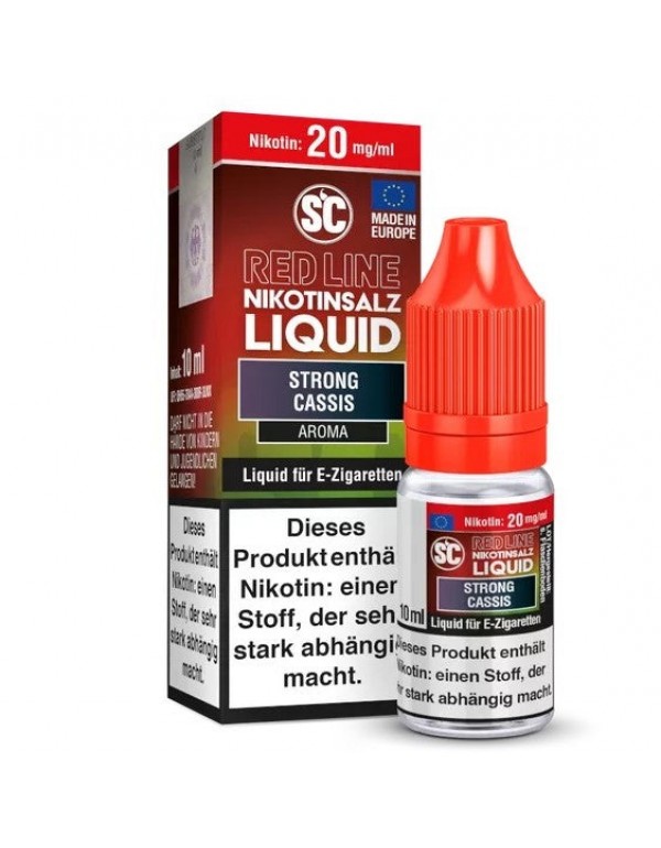 SC Redline - Strong Cassis - Nikotinsalz 20mg/ml