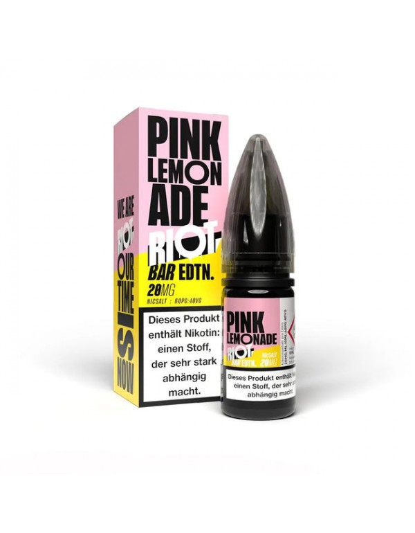Riot Squad - Pink Lemonade - Nikotinsalz - 20mg/ml