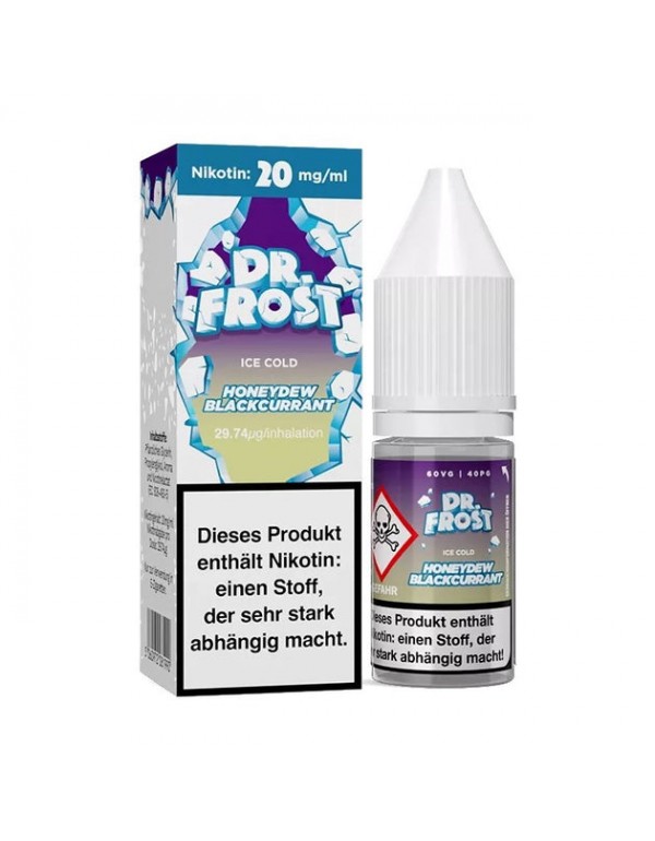 Dr. Frost - Honeydew Blackcurrant - Nikotinsalz - ...