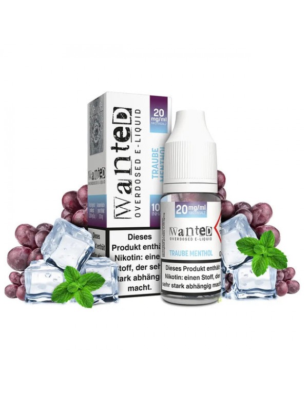 Wanted - Traube Menthol - Nikotinsalz 20mg/ml