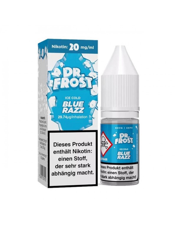 Dr. Frost - Blue Razz - Nikotinsalz - 20mg/ml