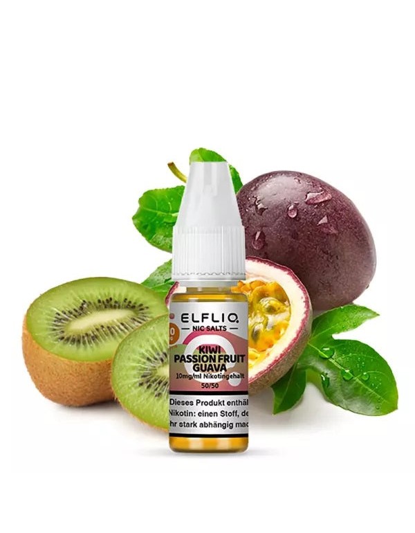 Elfbar Elfliq - Kiwi Passion Fruit Guava - Nikotin...