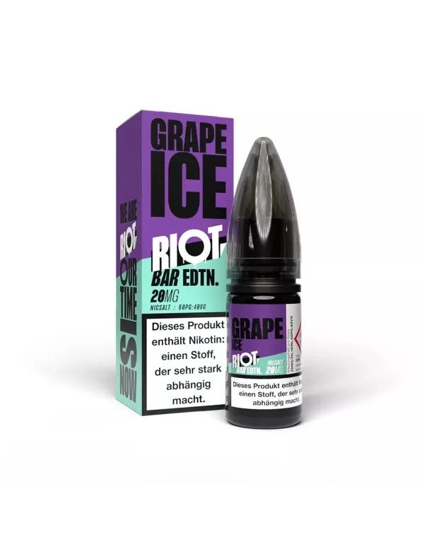Riot Squad - Grape Ice - Nikotinsalz - 20mg/ml