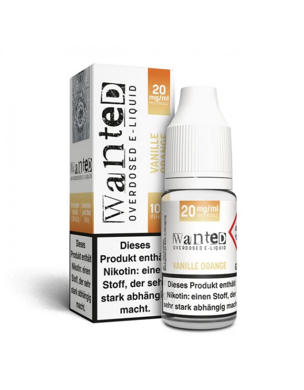 Wanted - Vanille Orange - Nikotinsalz 20mg/ml