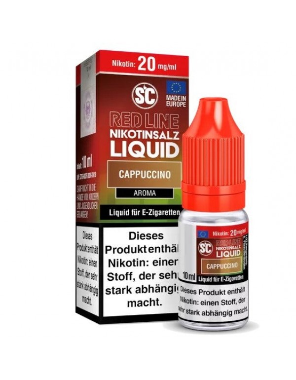 SC Redline - Cappuccino - Nikotinsalz 10mg/ml