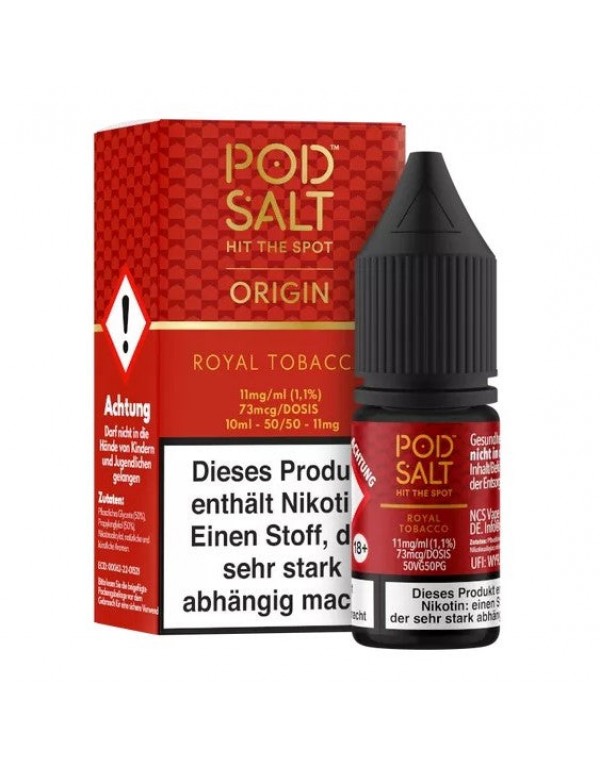 Pod Salt - Royal Tobacco - Nikotinsalz - 11mg/ml