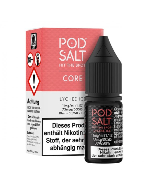 Pod Salt - Lychee Ice - Nikotinsalz - 11mg/ml