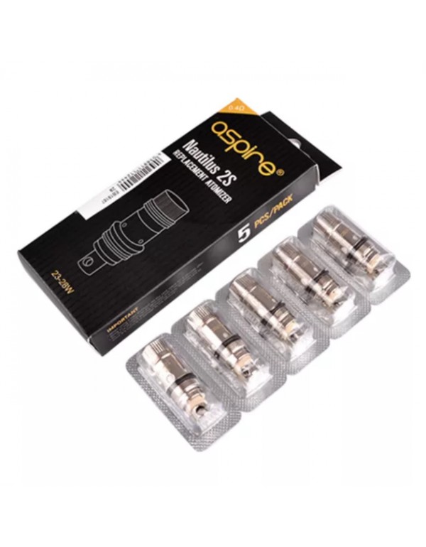 Aspire - Nautilus 2S Heads 0,4 Ohm (5 Stück pro P...
