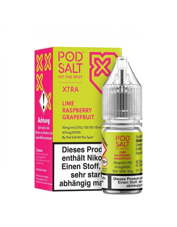 Pod Salt Xtra - Lime Grapefruit Raspberry - Nikoti...