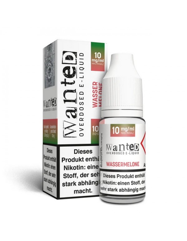 Wanted - Wassermelone - Nikotinsalz 10mg/ml