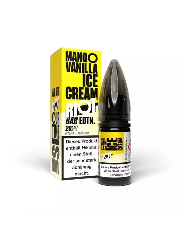 Riot Squad - Mango Vanilla Ice Cream - Nikotinsalz...