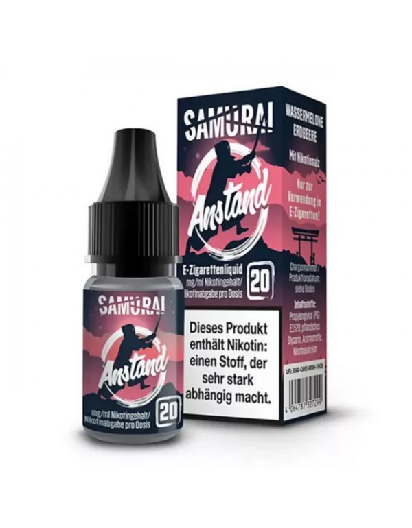 Samurai - Anstand - Nikotinsalz - 20mg/ml