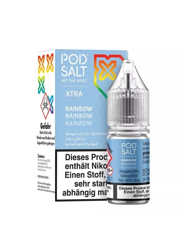 Pod Salt Xtra - Rainbow - Nikotinsalz - 20mg/ml
