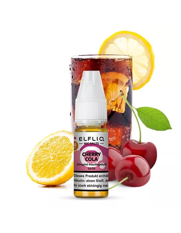 Elfbar Elfliq - Cherry Cola - Nikotinsalz 10mg/ml