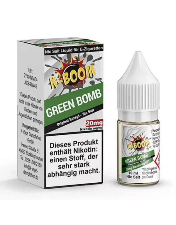 K-Boom - Green Bomb - Nikotinsalz - 20mg/ml