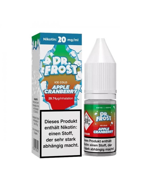 Dr. Frost - Apple Cranberry - Nikotinsalz - 20mg/m...