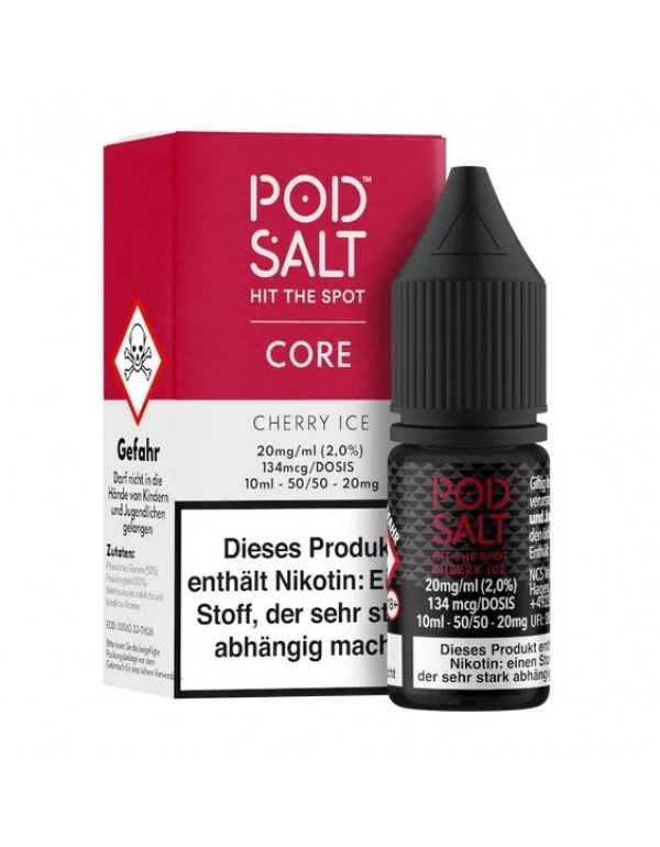 Pod Salt - Cherry Ice - Nikotinsalz - 20mg/ml