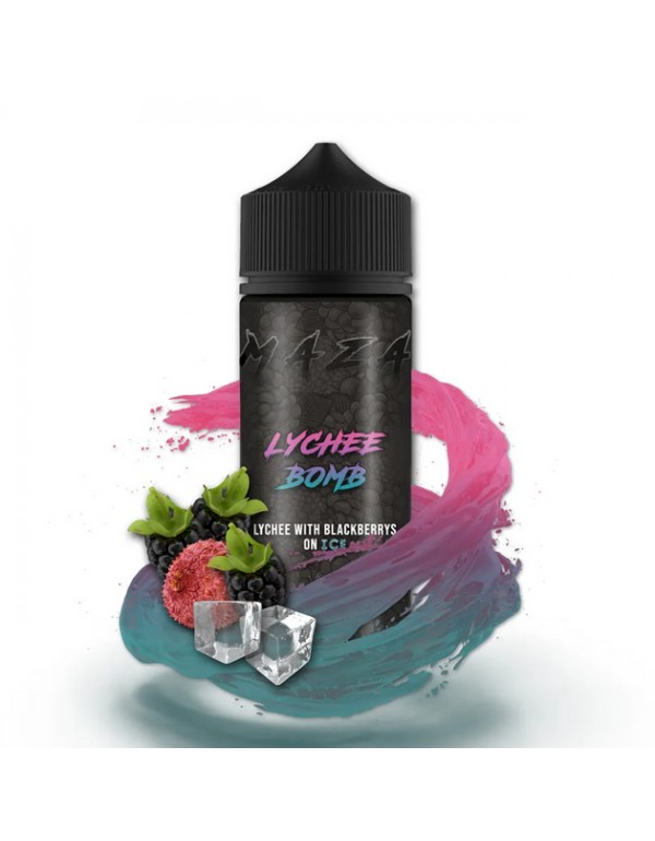 Maza - Lychee Bomb - 0mg/ml 10ml