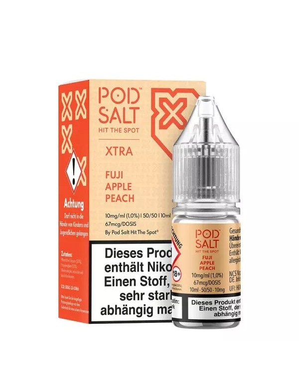 Pod Salt Xtra - Fuji Apple Peach - Nikotinsalz - 1...
