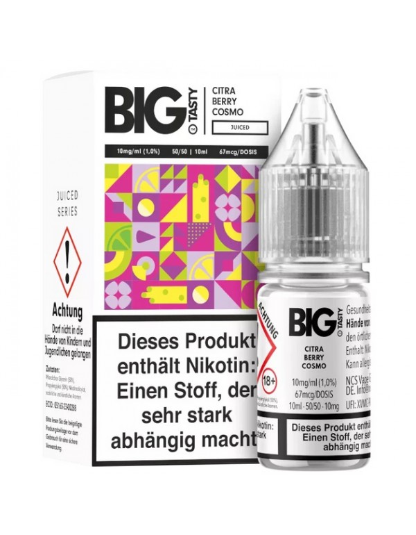 Big Tasty - Citra Berry Cosmo - Nikotinsalz 10mg/ml